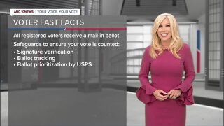 Voter Fast Facts: Mail-in ballot information