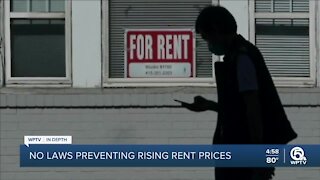 No laws in Florida prevent rising rent prices