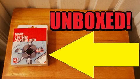 Unboxing a Joy Con charger from YEZRO!