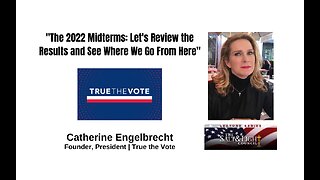Lecture Series: November 21, 2022 | Catherine Engelbrecht