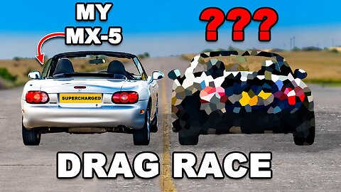 I supercharged my MX-5 to beat THIS!