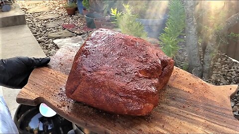 Hot and Fast Pork Butt on WSM