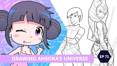 Drawing Ahsoka's universe: Revealing the hidden art of every character ep71