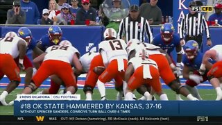 OSU Hammered by Kansas, 37-16