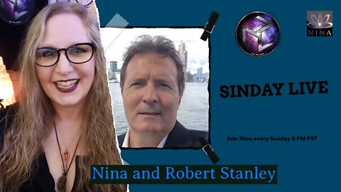 SINDAY LIVE - with Special Guest Robert Stanley - UNICUS Magazine - "The Shining Ones"