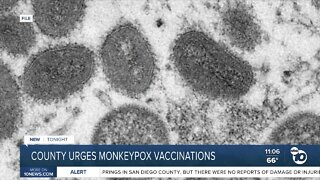 SD County urges monkeypox vaccinations