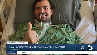 'Prayers answered': Coronado-based Navy sailor makes 'miracle' COVID recovery
