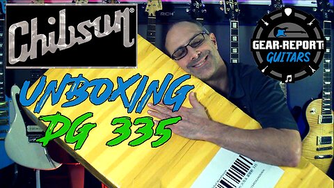 Unboxing #Chibson Dave Grohl 335 guitar clone from AliExpress
