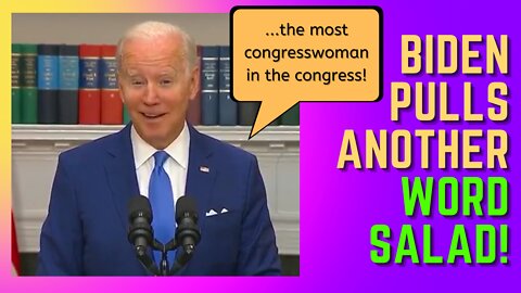 Biden in Puerto Rico: The Most Congresswoman in the Congress!