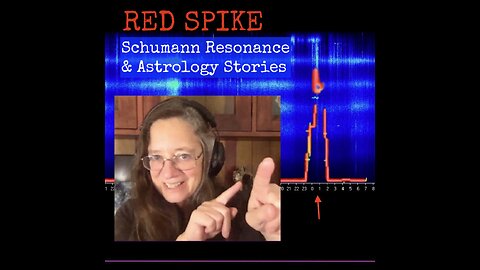 FLASH LIVE REPLAY - RED SPIKE ON SCHUMANN - What's going on with these Energies??!!!