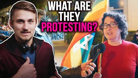 We Went to the PROTESTS in Tel Aviv to Ask the Protestors WHY They Are Protesting