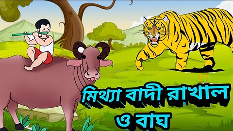 বাঘ এসেছিল বাঘ এসেছিল | There Comes The Tiger in Bengali | Bangla Cartoon | @Animated Adventures