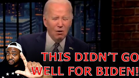 Joe Biden Suffers Mental Malfunction Trying To Attack Trump With WASHED UP Liberal Late Night Host!