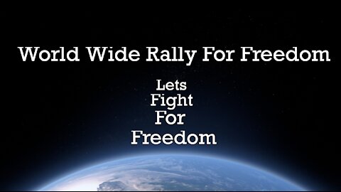 International Rally for Freedom Denmark Live Broadcast