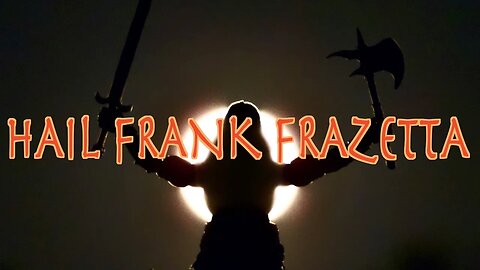 HAIL FRANK FRAZETTA #stopmotion #frankfrazetta
