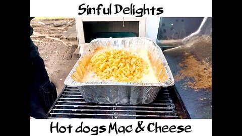 mac and cheese with hot dogs cook out