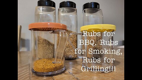 Barbecue Rubs, Rubs for Smoking, Rubs for Grilling - made Simple!! BBQ Elevated