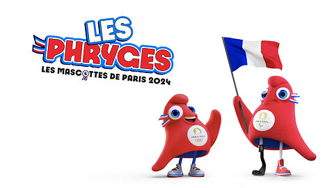 Paris 2024 presenta i Frigi,le mascotte ufficiali di Paris 2024..Olympic Phryge e Paralympic Phryge guidano una tribù che non abbandonano mai le loro sneakers. I cappelli frigi per guidare la rivoluzione(massonica) attraverso lo Sport