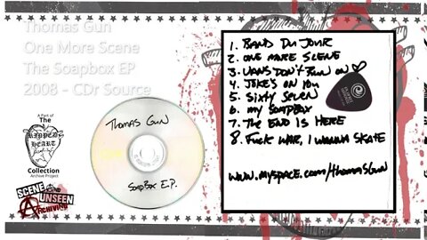 Thomas Gun - Soapbox EP (2008). One More Scene (Unreleased Track). Grand Rapids, MI Acoustic Punk