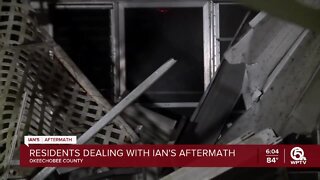 Okeechobee County residents dealing with Ian's aftermath