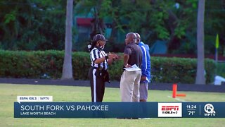 Pahokee with spring football victory