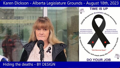 Karen Dickson - Alberta Legislature Grounds - August 18th, 2023