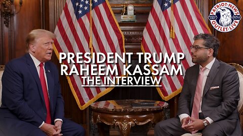 President Trump & Raheem Kassam | The Interview 09-26-2023