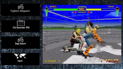 Console Fighting Games of 1996 - Fighters Megamix