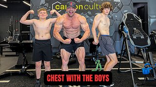 Heavy Chest Day with My Boys + Posing Update!