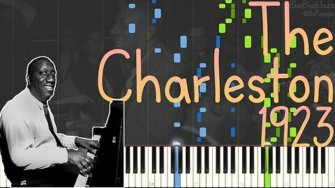James P. Johnson - The Charleston 1923 (From the Runnin' Wild Medley) [Stride Piano Synthesia]