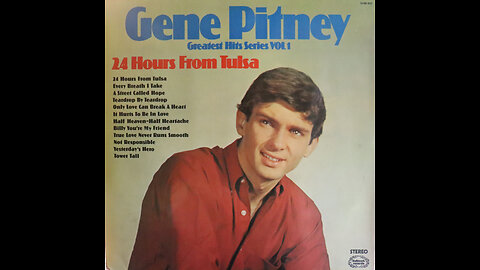 Gene Pitney - Twenty Four Hours From Tulsa (1964) [Complete LP]