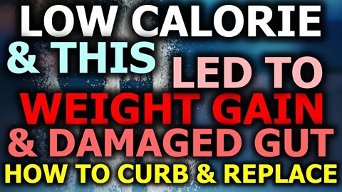 "Low Calorie" Led To Weight Gain & Damaged Gut! Sugar Alternatives BAD?