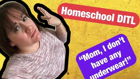 Homeschool DITL / Day In The Life Large Homeschool Family / Large Homeschool Family / Homeschooling