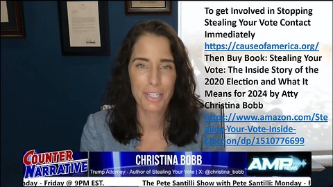 Attorney Christina Bobb - Wrecks The Political Persecution of the President Trump