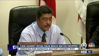 Case against mayor dropped