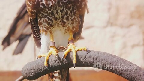 The Falconer's Bond: Hunting Partnerships with Raptors