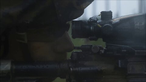 Marine Combat Engineers Conduct a Dry-Fire Range