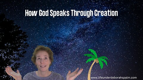 God Speaks Through Creation