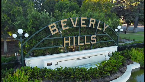Rodeo Drive Beverly Hills.Vlog and drone footage