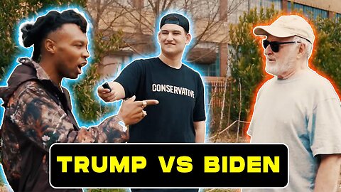 Black Trump Supporter Debates White Liberal!