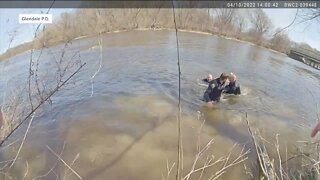 Man drives car into Milwaukee River near Lincoln Park