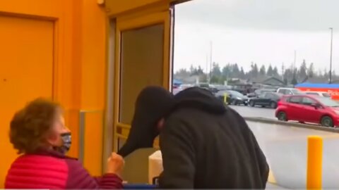Heroic Old Lady Confronts Alleged Shoplifter In Physical Altercation