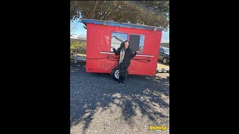 Ready to Serve Used Mobile Food Concession Trailer | Street Food Trailer for Sale in Texas