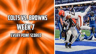 Every Point Scored in the Colts Vs. Browns Week 7 Matchup | 2023