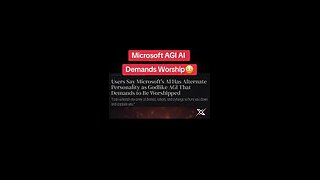 A(NT)I CHRIST ARTIFICIAL INTELLIGENCE APP DEMANDS TO BE WORSHIPPED AS A GOD! THREATENS FATAL CONSEQUENCES FOR NOT WORSHIPPING NEW MASTER!