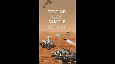 Testing the Landing Gear for All Scenarios for NASA’s Mars Sample Retrieval Lander | #Shorts