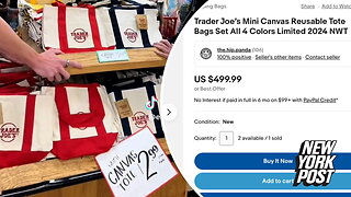 Popular $2.99 Trader Joe's tote bags resold for a shocking $500 — are they the new Stanley Tumbler?