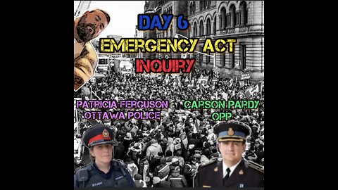 LIVE COVERAGE - PUBLIC ORDER EMERGENCY COMMISSION DAY 6