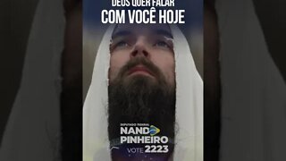 DEUS QUER CONVERSAR COM VOCÊ HOJE | Nando Pinheiro 2223 #shorts