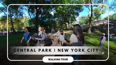 Walking around Central Park in New York City | Manhattan | Vibrant Summer Atmosphere of Central Park